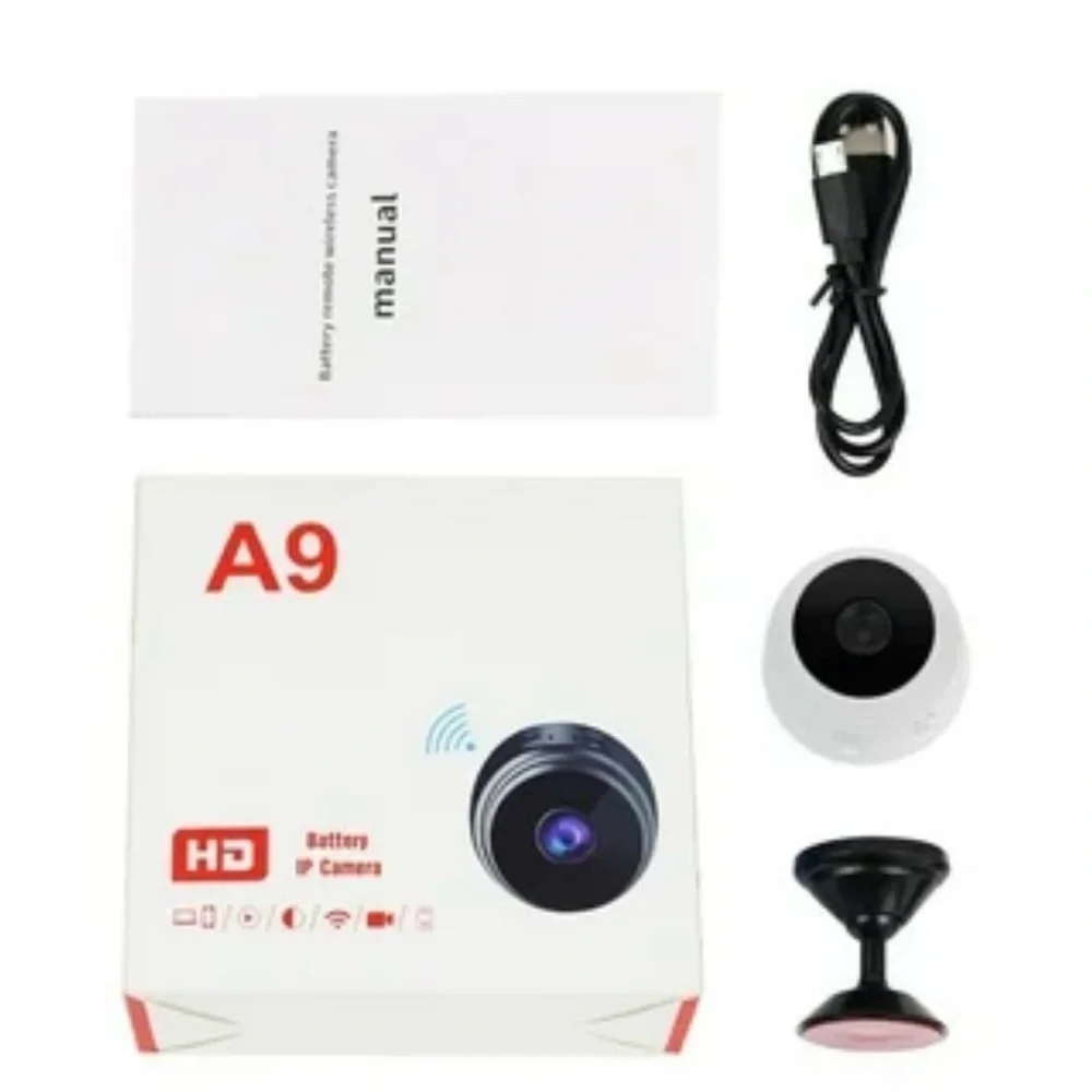 A9 Mini Wifi Surveillance Camera 1080P